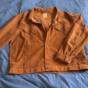 GAP UNISEX/WOMENS Tan Shirt Jacket